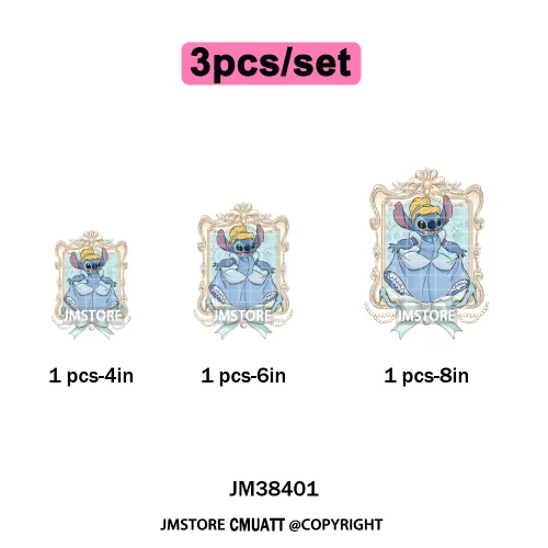 Cute Summer Holiday Life Palm Beach Vibes Cartoon Characters Coquette Iron on DTF Transfers Stickers Ready to Press for Clothing