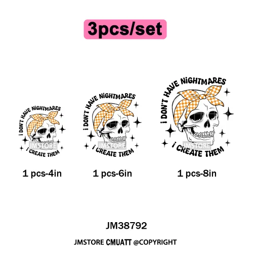 Sarcasm Halloween Time Boos Ghost Spooky Vibes Washable Designs Iron on DTF Transfers Stickers Ready to Press for T-shirts Bags