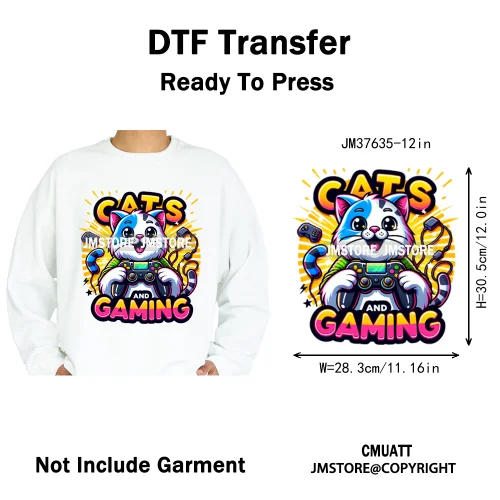 12in Old School Rap Hip Hop Music King Gaming Urban Vibes Graffiti Iron on DTF Heat Transfer Stickers Ready to Press for T-shirt
