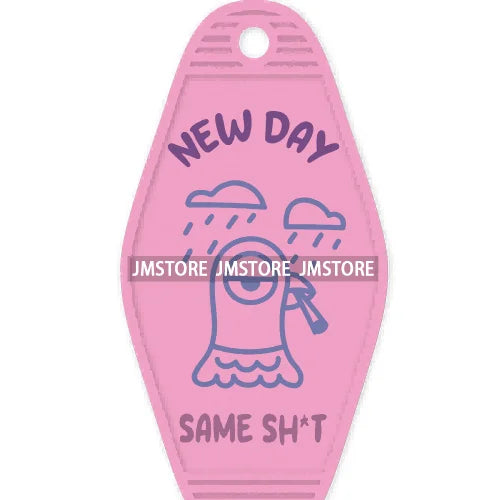 Make Today Awesome Amazing High Quality WaterProof UV DTF Sticker For Motel Hotel Keychain Positive Inspirational Saying