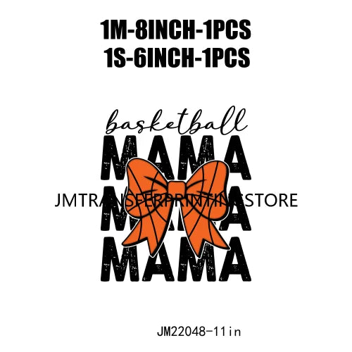 In My Ball Sport Mom Era Mother's Day Faux Glitter Dalmatian Lightning Bolt Soccer Mama DTF Transfer Stickers For Clothing