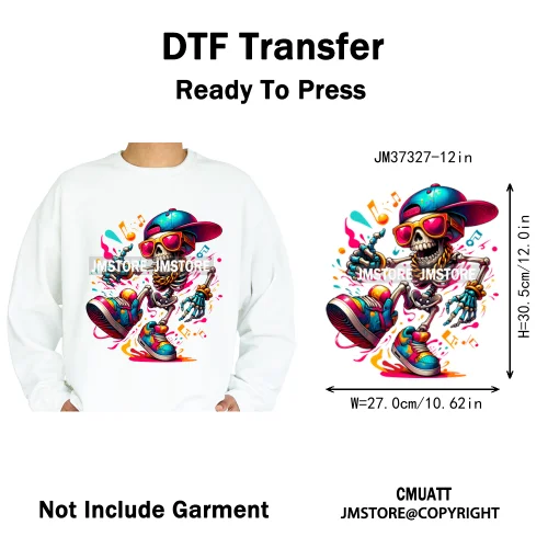 12in Monster Trucks Are My Jam Urban Graffiti Racing Rules Iron on Washable DTF Transfers Stickers Ready to Press for Clothing