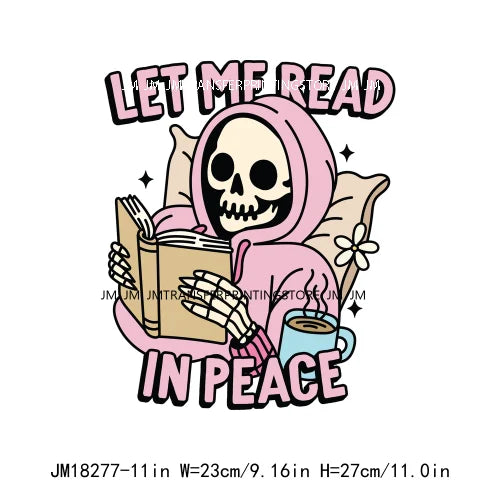 Positive Quotes Coffee Fuel Good Vibes Book Read In Peace Best At Drinking DTF Heat Transfer Stickers Ready To Press For Clothes