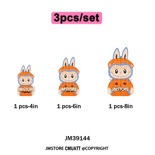 Sorat Sweet Sorat Spooky Cartoon Monster Halloween Designs Iron on DTF Washable Transfers Stickers Ready to Press for Hoodies