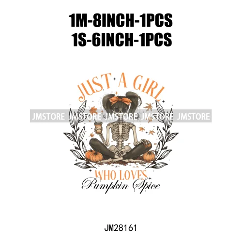 Pumpkin Season Autumn Coquette Bow Girly Cozy Fall Vibes Decals DTF Iron On Transfers Stickers Ready To Press For Hoodies Bags