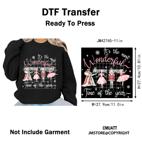 Y'all Are Nuts Pastel Cartoon Character Tis The Season Christmas Iron on DTF Heat Transfers Stickers Ready to Press for Clothes
