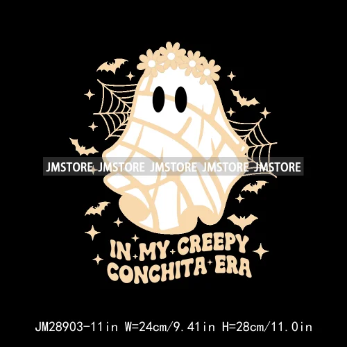 Funny Mexico Ghost Conchas Cucuys Halloween Pan Tasmas Coffee Decals Iron On DTF Transfer Stickers Ready To Press For Sweatshirt