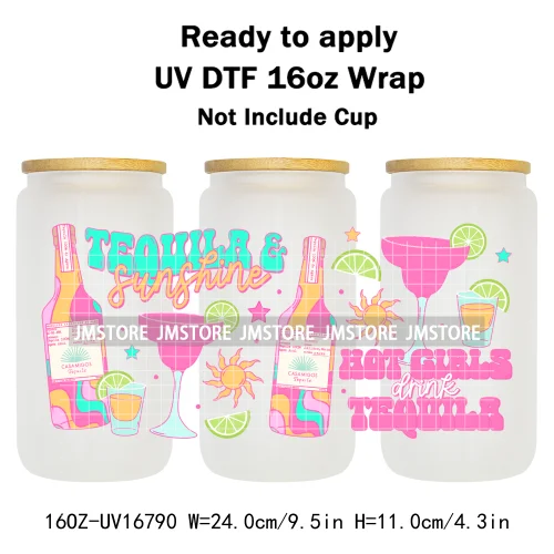 Cartoon Soft Drink Dessert UV DTF Stickers Ready To Transfer Cup Wrap Custom Labels DIY Craft For Libbey Can Glass Tumblers Mugs