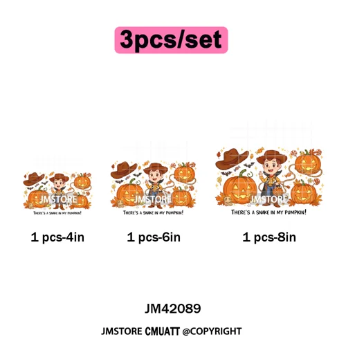 Movie Cartoon Character Coquette Kids Love Girly Halloween Iron on DTF Washable Transfers Stickers Ready to Press for Clothing