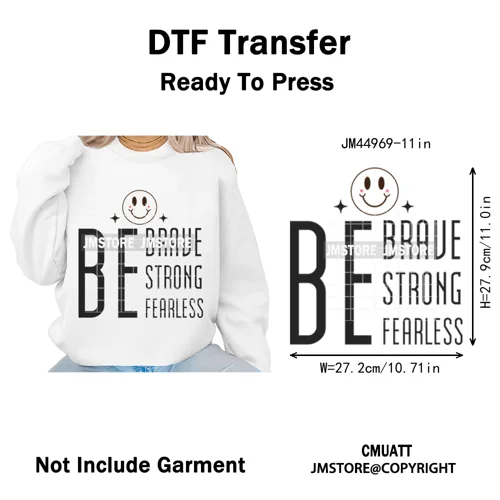 Self Love Club Mental Health Quotes Positive Inspirational Iron on Washable DTF Transfers Stickers Ready to Press for Clothing