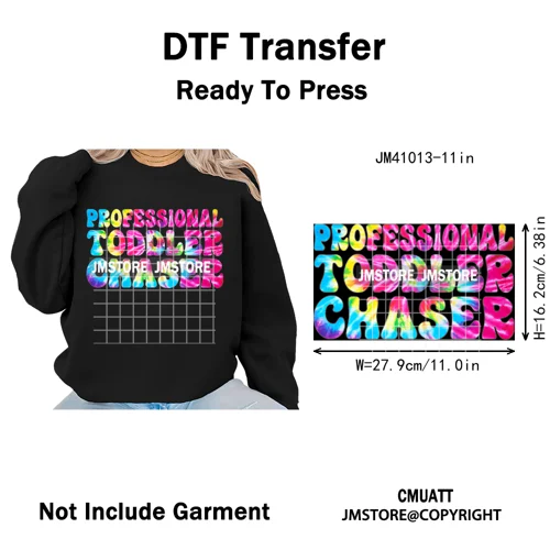 Daycare Teacher Life Inspire Love School Childcare Quotes Iron on Washable DTF Transfer Stickers Ready to Press for T-shirts Bag