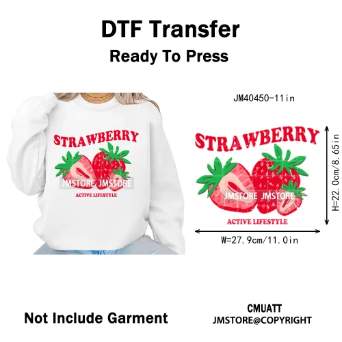 Hello Summer Vibes Watermelon Strawberry Fruit Festival Lover Coquette Iron on DTF Transfers Sticker Ready to Press for T-shirts