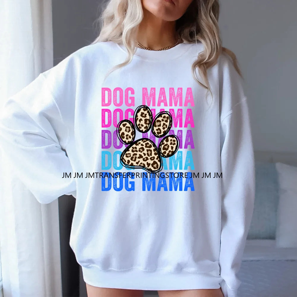 Front And Sleeve Designs Sport Baseball Football Proudly Austim Mama Busy Dog Mom Iron On DTF Transfer Stickers For Clothing