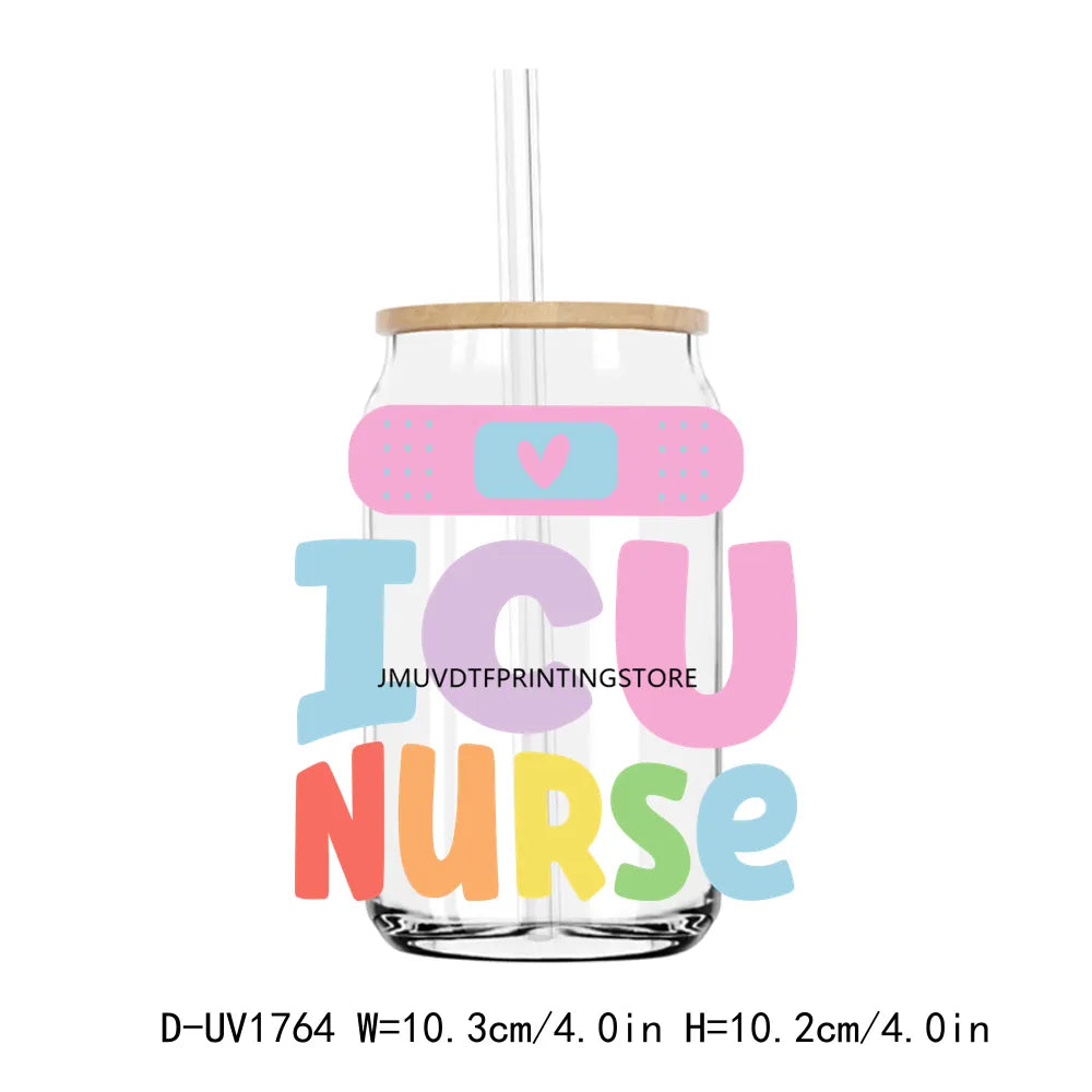 Neurology We Have All The Brains UV DTF Transfers Stickers Decals For Libbey Cold Cups Mugs Tumbler Waterproof DIY Craft