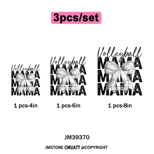 Retro Football Touchdown Season Checkered Coquette Sport Mama Iron on DTF Washable Transfers Sticker Ready to Press for T-shirts