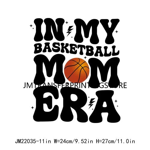 In My Ball Sport Mom Era Mother's Day Faux Glitter Dalmatian Lightning Bolt Soccer Mama DTF Transfer Stickers For Clothing