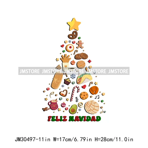 Funny Latina Mexican Culture Tis The Season For Tamales Pan Dulce Concha Christmas Iron On DTF Transfers Stickers For Clothes