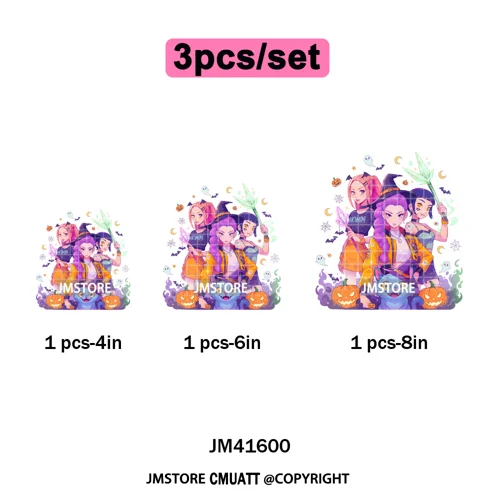 In My Boys Era Ghost Cartoon Anime Movie Kpop Halloween Vibes Iron on DTF Washable Transfers Stickers Ready to Press for Hoodies