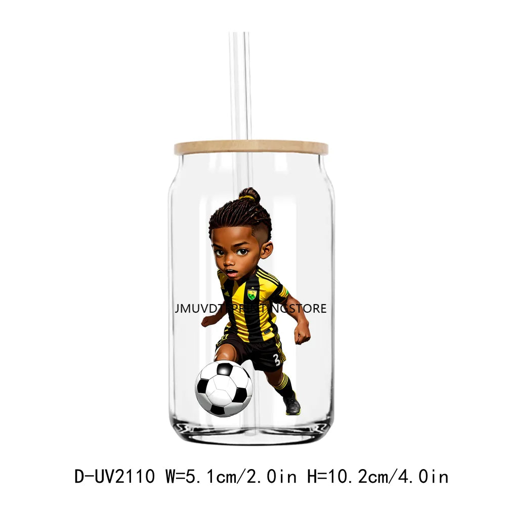 Baseball Football Sport Boy UV DTF Transfers Stickers Decals For Libbey Cold Cups Mugs Tumbler Waterproof DIY Craft