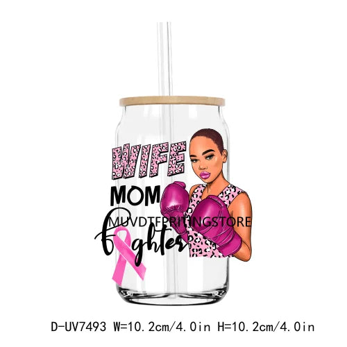 African American Black Women UV DTF Transfers Stickers Decals For Libbey Cold Cups Mugs Tumbler Waterproof DIY Craft Afro Girls