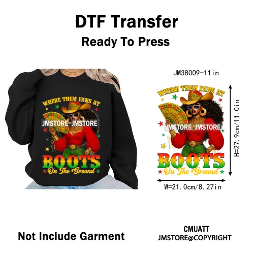 Juneteenth Vibes Black History They Not Like Us Black Queen Washable Iron on DTF Transfers Stickers Ready to Press for Clothing