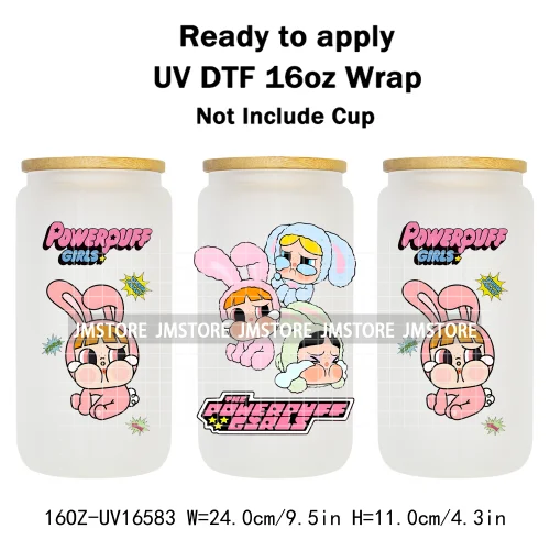 Cartoon Baby Monsters Cry UV DTF Stickers Ready To Transfer Cup Wrap Custom Labels DIY Craft For Libbey Can Glass Tumblers Mugs