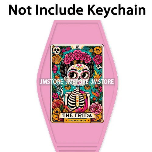 Latina Chicano Mexican Tarot Card The Evil Eye High Quality WaterProof UV DTF Stickers For Motel Hotel Keychain Little Mermaid