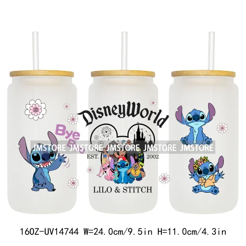 Birthday Cartoon Kids Friendship UV DTF Stickers Ready to Transfer Cup Wrap Custom Labels For Libbey Can Glass Tumblers Mugs