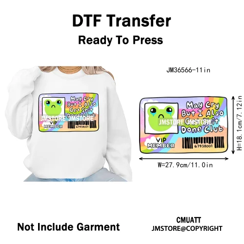 Coffee Mom Club Girlie Drink Reading Motivational Positive Quotes Iron on DTF Heat Transfers Stickers Ready to Press for Clothes