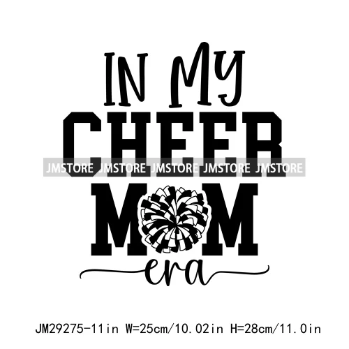 Cheer Mom Life Cheerleader Girls Camo Bow Dove Season Designs Iron On DTF Transfers Stickers Ready To Press For Clothes