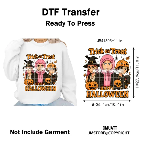 In My Boys Era Ghost Cartoon Anime Movie Kpop Halloween Vibes Iron on DTF Washable Transfers Stickers Ready to Press for Hoodies
