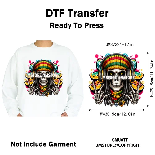 12in Monster Trucks Are My Jam Urban Graffiti Racing Rules Iron on Washable DTF Transfers Stickers Ready to Press for Clothing