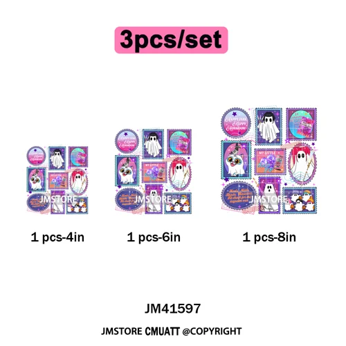 In My Boys Era Ghost Cartoon Anime Movie Kpop Halloween Vibes Iron on DTF Washable Transfers Stickers Ready to Press for Hoodies