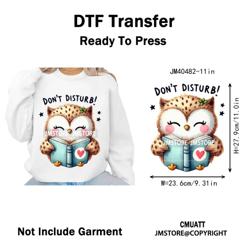 Funny Animal Snarky Inspire Quotes Dog Cat Sarcastic Saying Iron on DTF Washable Transfers Stickers Ready to Press for Clothes