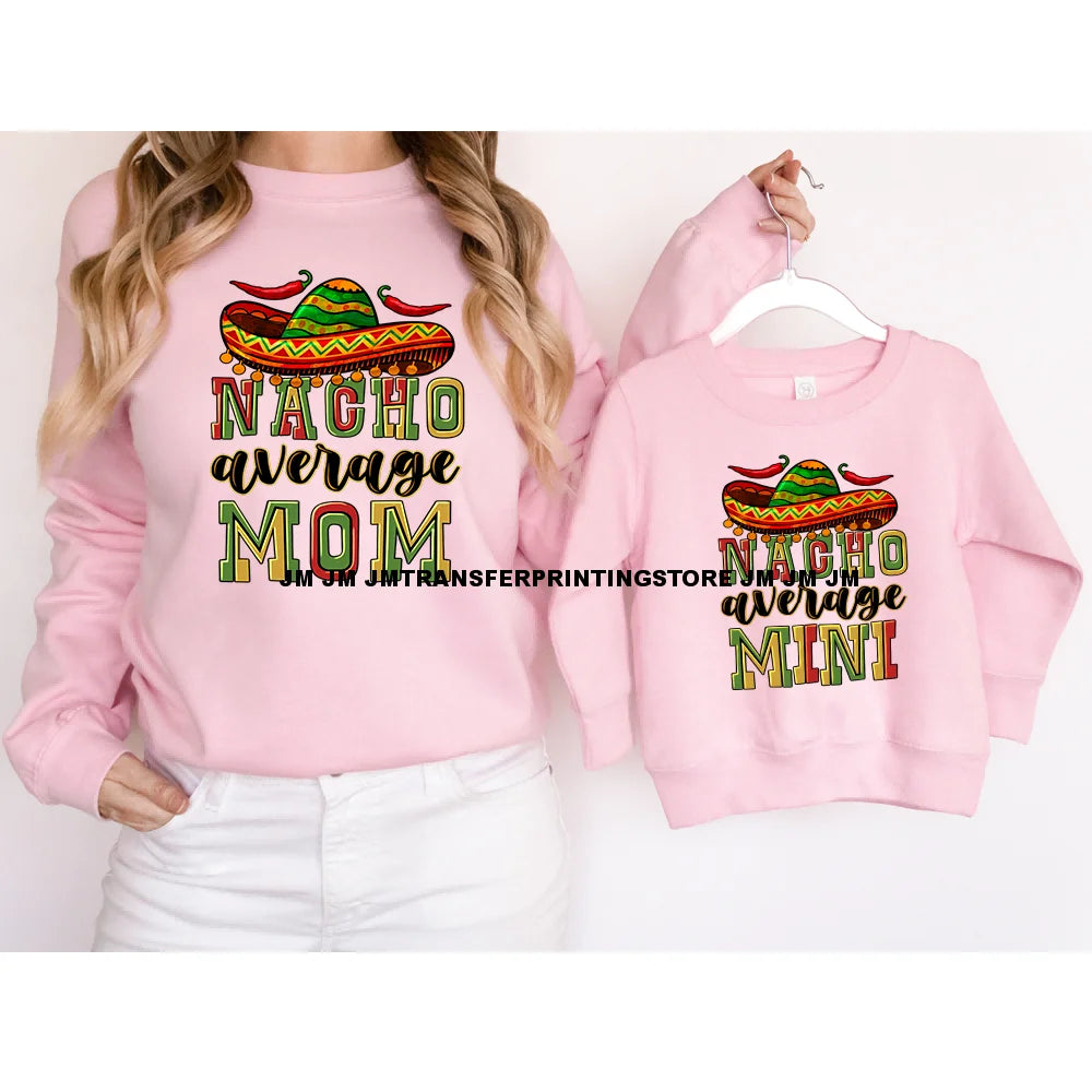 Viva Mexico Cinco De Drinko Logos Mama Cita Cowhide Western Spicy Taco Bout Party Iron On DTF Transfer Stickers For Sweatshirt