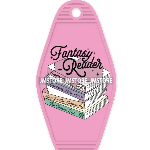 Coquette Books Emotion High Quality WaterProof UV DTF Sticker For Motel Hotel Keychain Custom Book Are My Therapy Positive Vibes