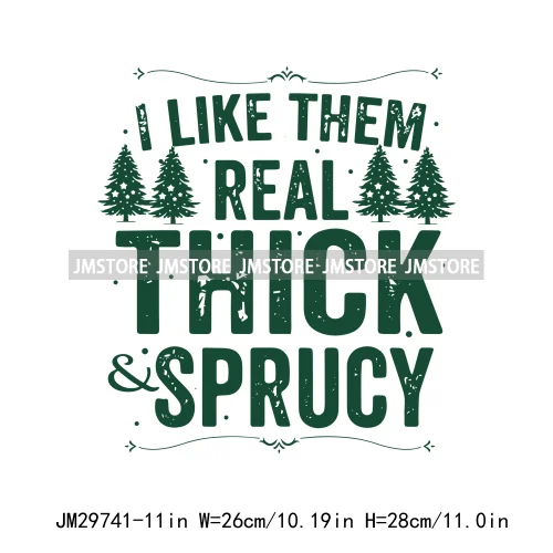 Small Town Fram Fresh Tree Christmas Merry Vibes Ho Ho Ho Santa Deer Iron On DTF Transfers Stickers Ready To Press For Hoodies