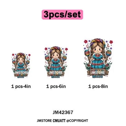 Coquette Halloween Spooky Espantan Latina Mexican Conchas Ghost Iron on DTF Washable Transfer Sticker Ready to Press for Hoodies