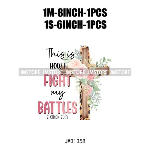 Be The Light Bible Verse Jesus Cross Christ Floral Religious Faith Motivational Spirit Iron On DTF Transfer Stickers For T-shirt