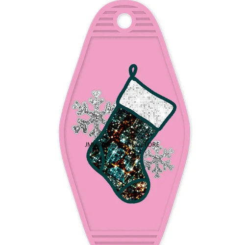 Have A Cup Of Christmas Cheer High Quality WaterProof UV DTF Sticker For Motel Hotel Keychain Merry And Bright Cozy Season