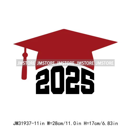 New High School Pink Senior 2025 Grad Squad 2k25 Senior Year Coquette Iron On DTF Transfers Stickers Ready To Press For Hoodies