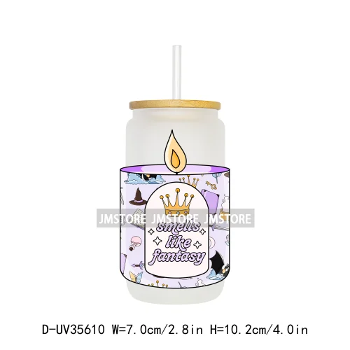 Trendy Readers Book Club UV Sticker Decals For Libbey Cold Cups Mugs Tumbler Transfer Stickers Waterproof High Quality Labels