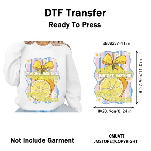 Tropical Summer Tequila Cocktail Drink Sunsets Salty Beach Vibes Logo Iron on DTF Transfers Stickers Ready to Press for Clothing