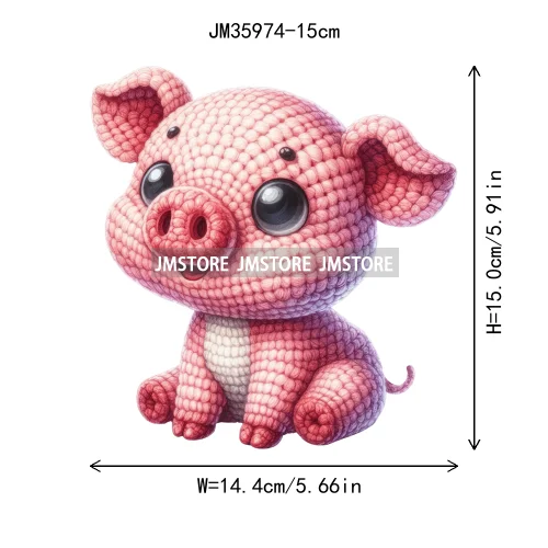 15cm 5.9in Kid Panda Bear Animal Iron On Heat Transfer Sticker For Clothes Printed Vinyl Thermal Applique Washable T-Shirt Decal