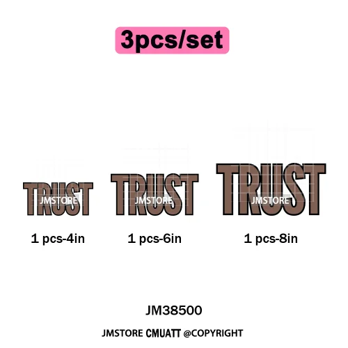 Inspirational God Faith Quotes Good Vibes Blessed Logos Iron on DTF Washable Transfers Stickers Ready to Press for T-shirts Bags