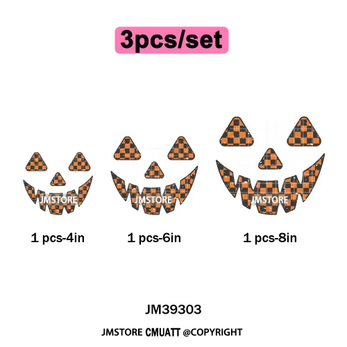 Ghost Spooky Mama Season Trick or Treat Coquette Bow Halloween Iron on DTF Washable Transfer Sticker Ready to Press for Clothing