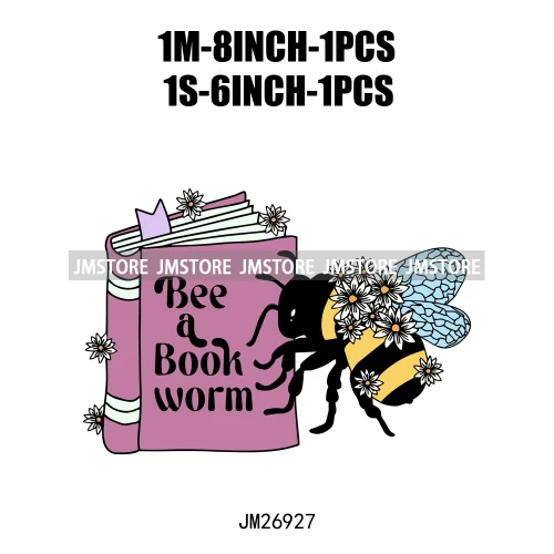 Readers Book Club Overthinker Mental Health Grab Life By Balls Positive Quotes DTF Iron On Transfers Stickers Decals For Clothes