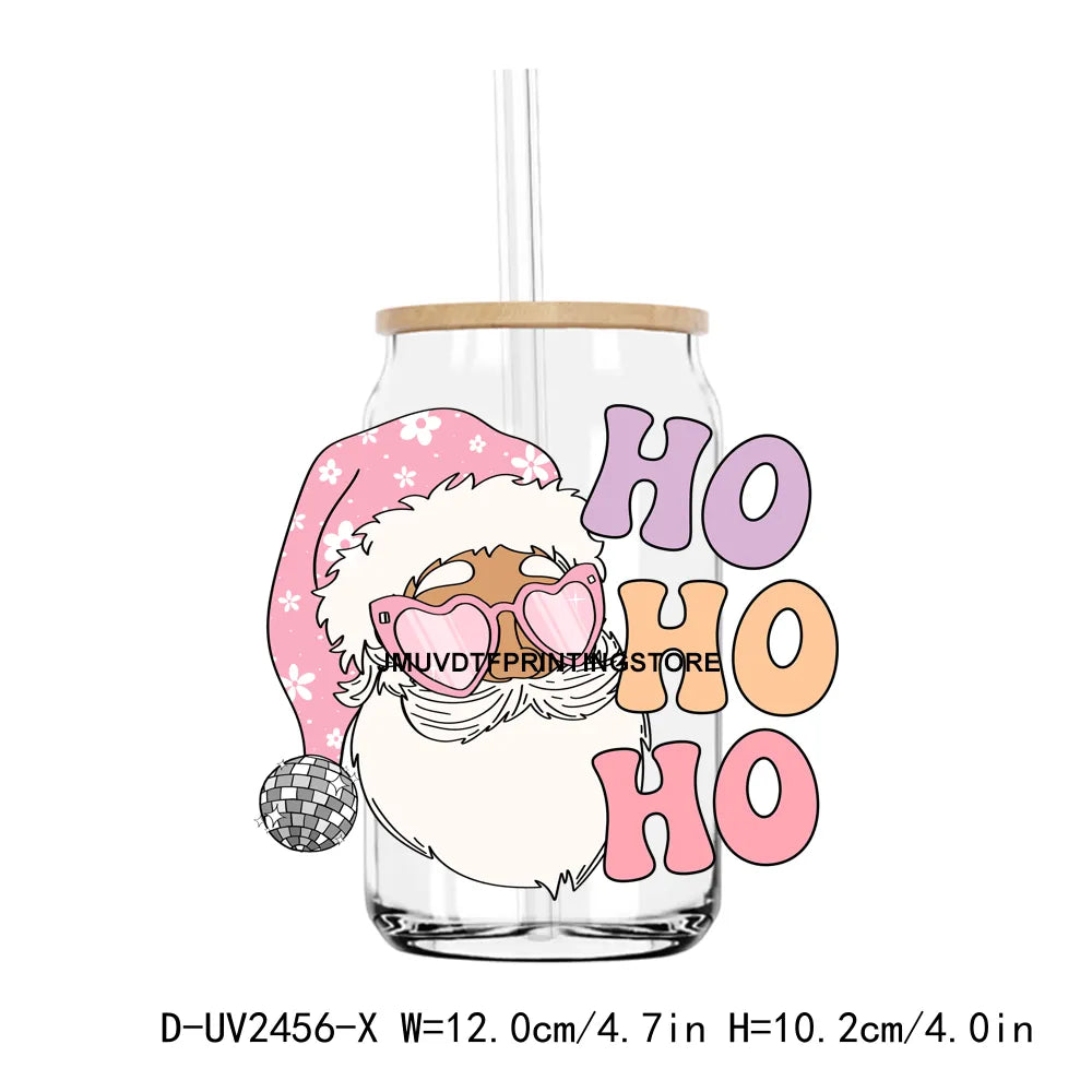 There's Some Ho's Ho's Ho's In This House UV DTF Transfer Stickers Decals For Libbey Cold Cups Mugs Tumbler Waterproof DIY Craft