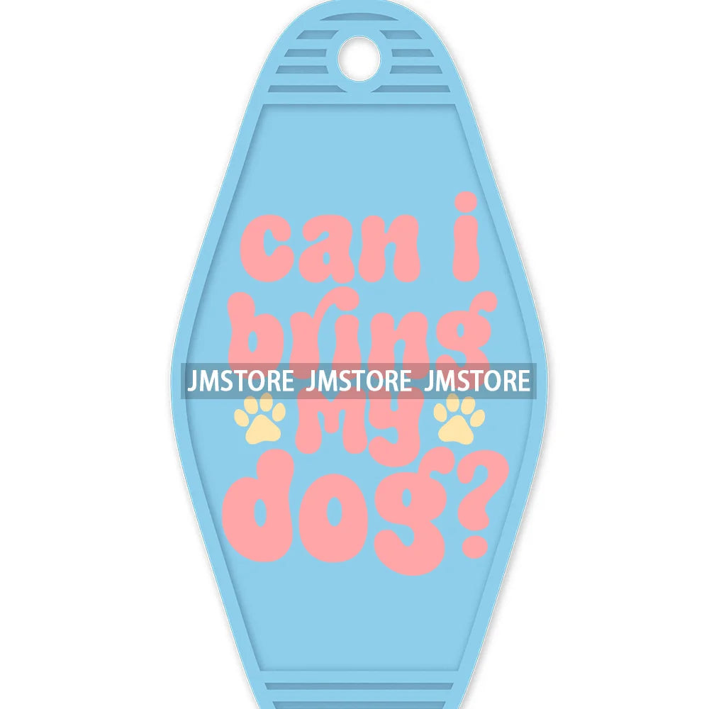 As Far As I Know I'm Delightful High Quality WaterProof UV DTF Sticker For Motel Hotel Keychain Motivational Positive Quotes