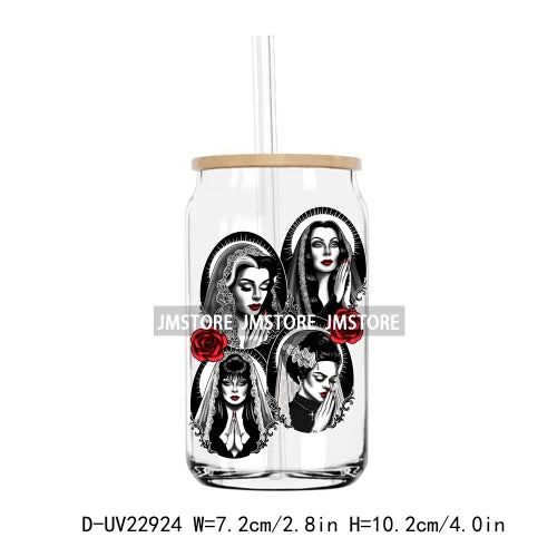 Best Friends Dolls Mexican Latina Culture UV DTF Transfers Stickers Decals For Libbey Cold Cup Mugs Tumbler Waterproof DIY Craft